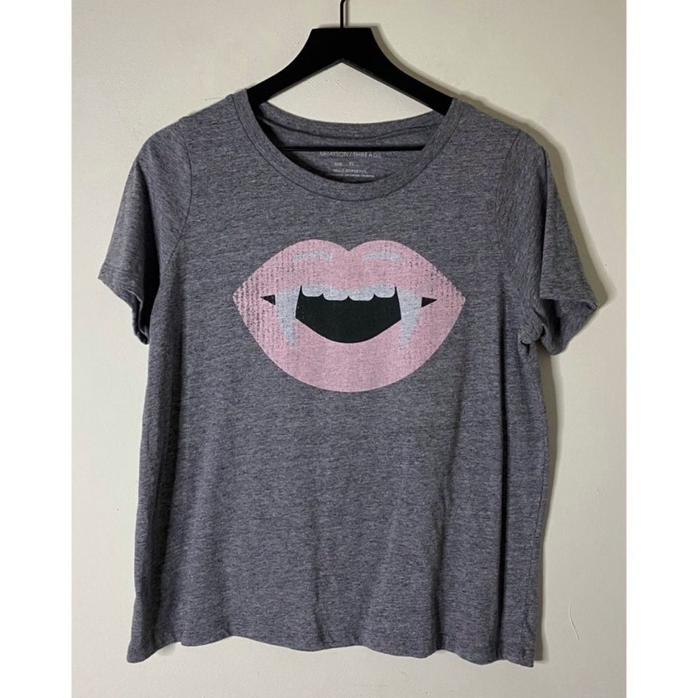 Grayson Threads Halloween Vampire Fangs Tee